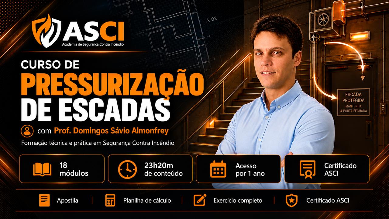 Capa oficial: Pressurização de Escadas