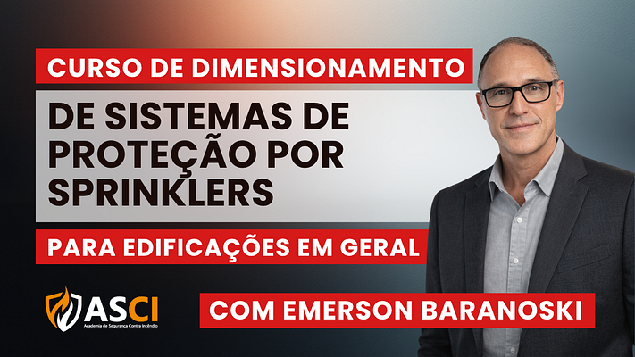 Capa oficial: Dimensionamento de Sistemas de Sprinklers — SPK